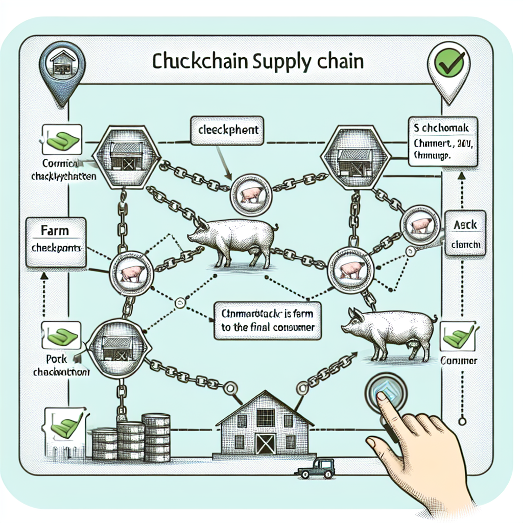 Blockchain giúp truy xuất nguồn gốc thịt heo rừng