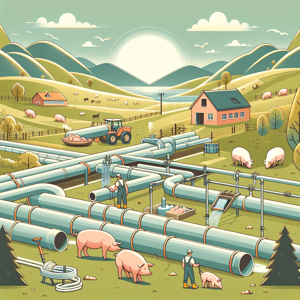 Hệ thống đường ống cấp thoát nước đảm bảo lưu thông trên địa hình dốc