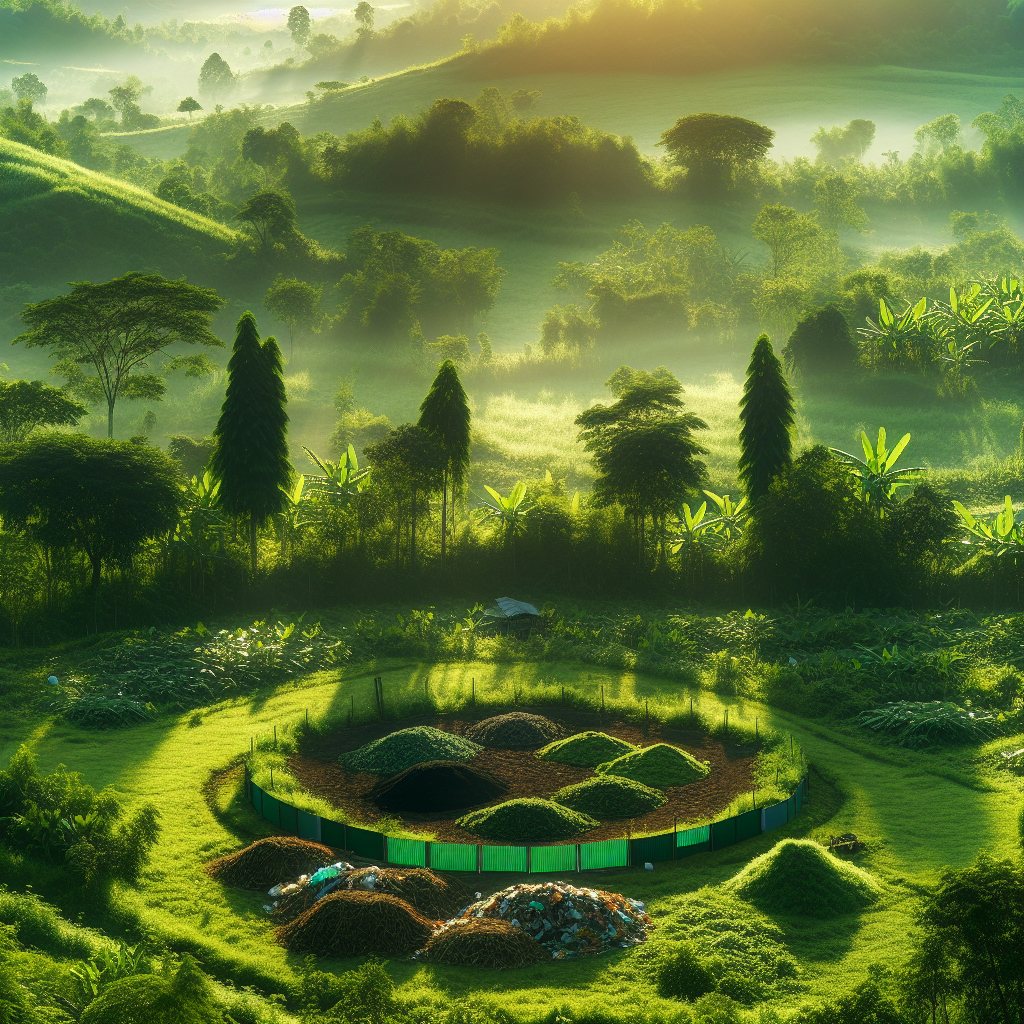 Lựa chọn địa điểm xây dựng hố ủ đạt chuẩn