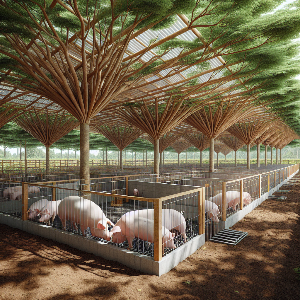 Chuồng trại nuôi heo rừng hiện đại và khoa học